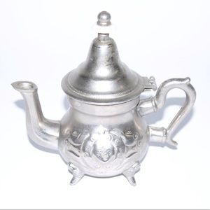 Rare SARTIC Arabian Moroccan Silver Metal Teapot